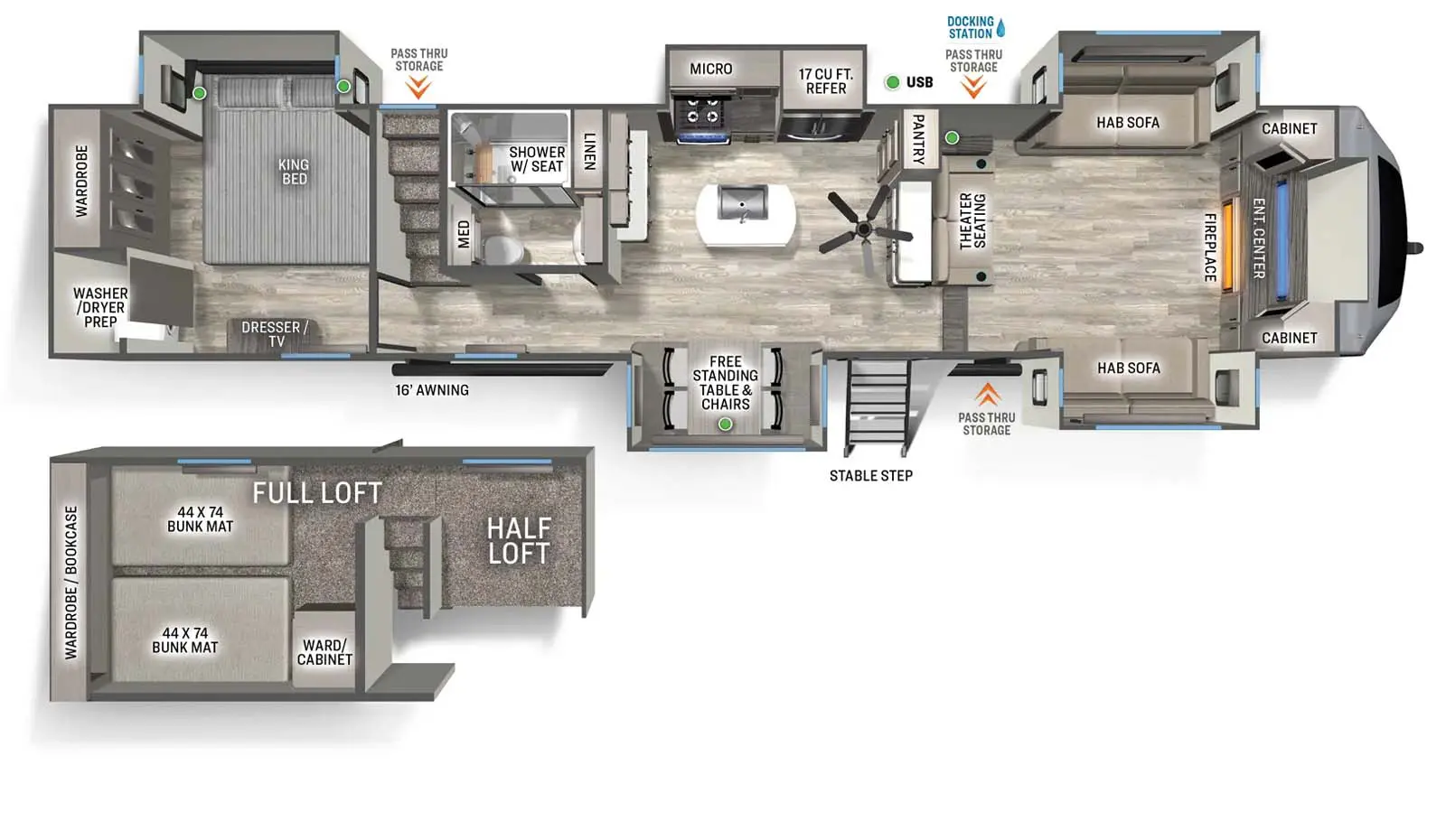 3990FL Floorplan Image